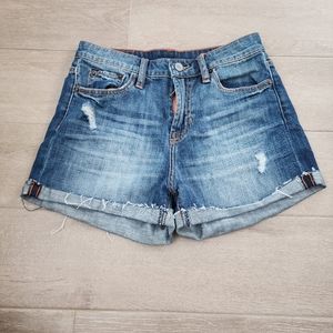 Jean Shop Rolled Cutoff Shorts